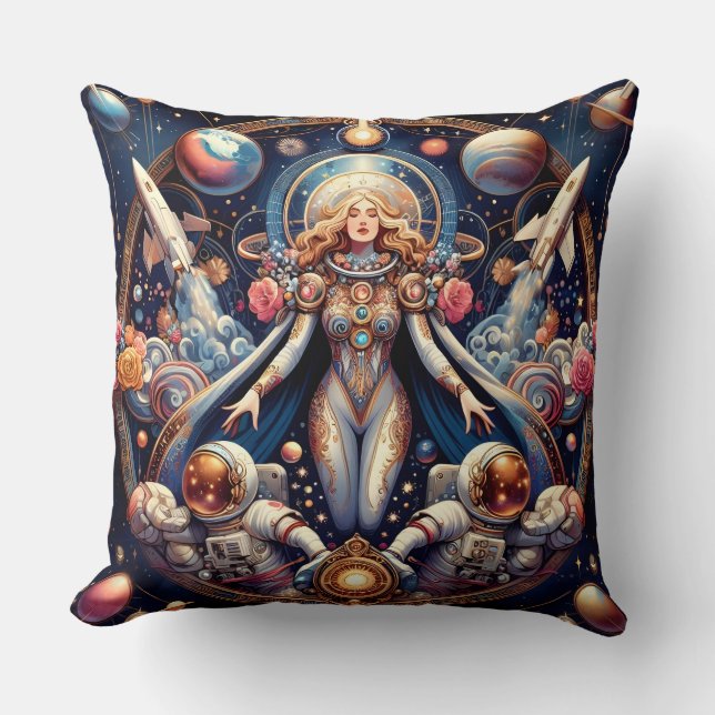 Galaxy Queen Kissen (Vorderseite)