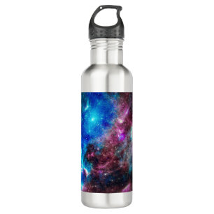 Galaxy Red und Blue Galaxy Edelstahlflasche