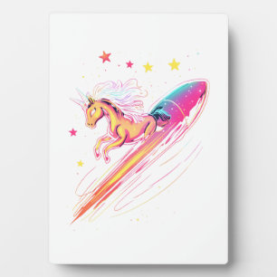 Galaxy Rider Einhorn (1) Fotoplatte