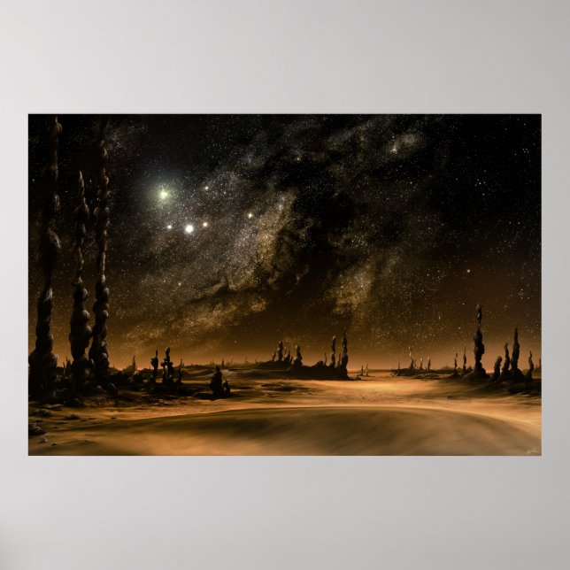 Galaxy Rise Poster (Vorne)