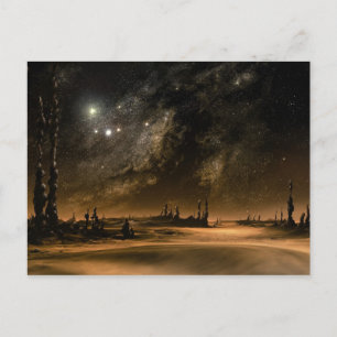 Galaxy Rise Postkarte