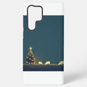 Galaxy S22 Ultra Handy Gehäuse Weihnachten Winter Samsung Galaxy Hülle