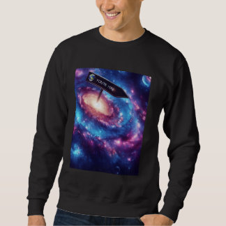 Galaxy Science Geeks Geschenke Sie sind hier Deep Sweatshirt