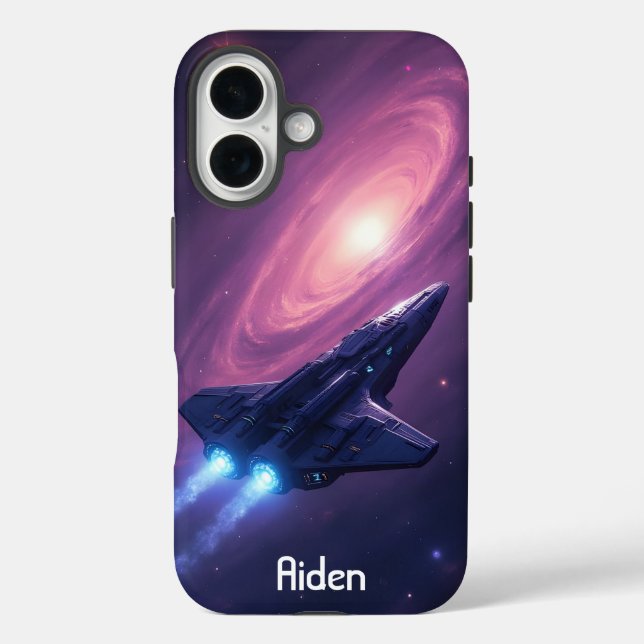 Galaxy Ship Case-Mate iPhone Hülle (Rückseite)