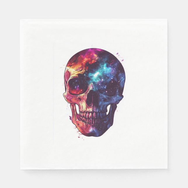 Galaxy Skull Portal Serviette (Vorderseite)