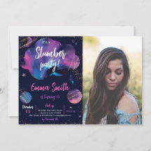 Galaxy Slumber Party Black Foto