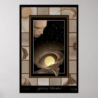 Galaxy Slumber Poster