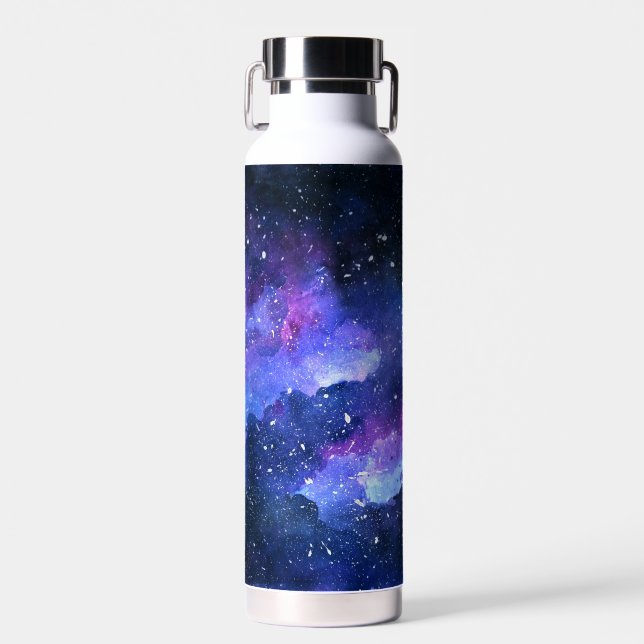Galaxy Space Adventure Nature Stars Planets Teen Trinkflasche (Vorne)
