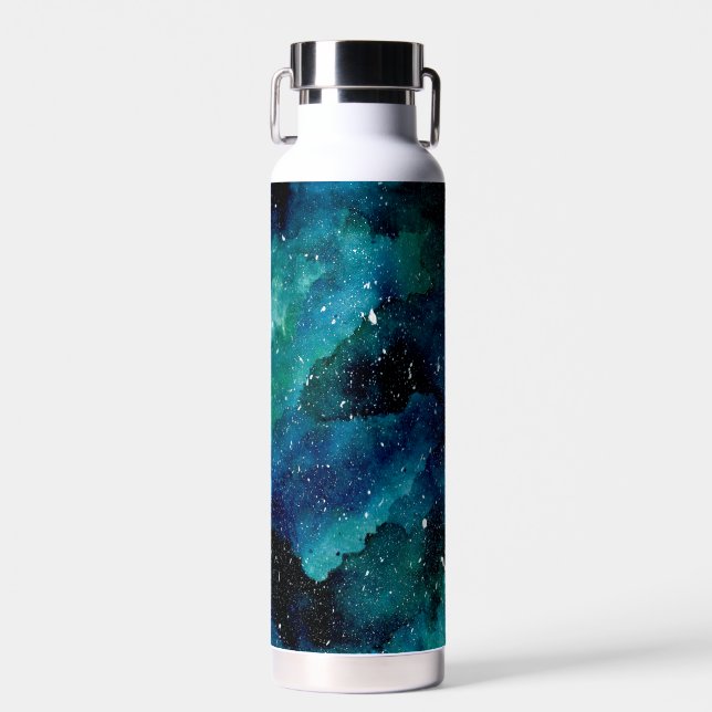 Galaxy Space Adventure Nature Stars Planets Teen Trinkflasche (Vorne)