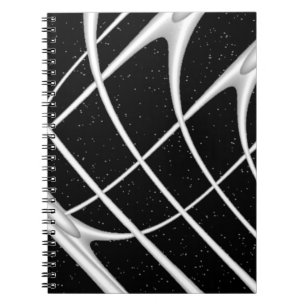 Galaxy Space Design Notizblock
