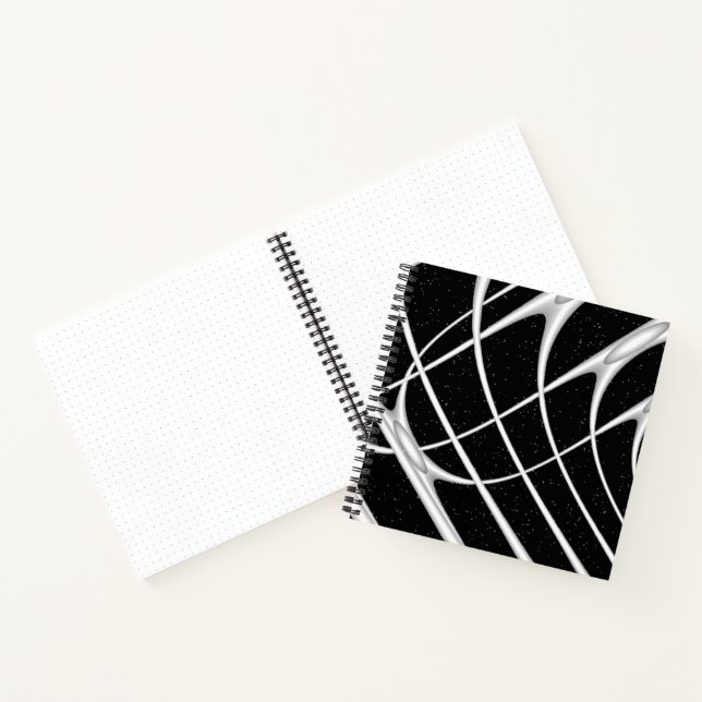 Galaxy Space Design Notizbuch (Innenseite)