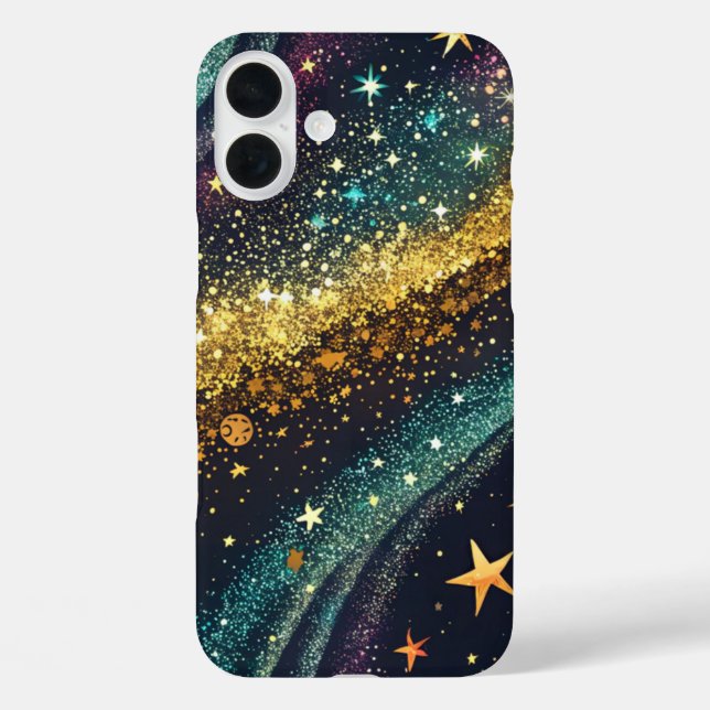 Galaxy Sparkle iPhone / iPad Gehäuse Case-Mate iPhone Hülle (Rückseite)