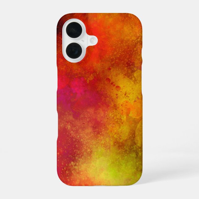 Galaxy-Spray-Paint-Effekt iPhone 16 Hülle (Rückseite)