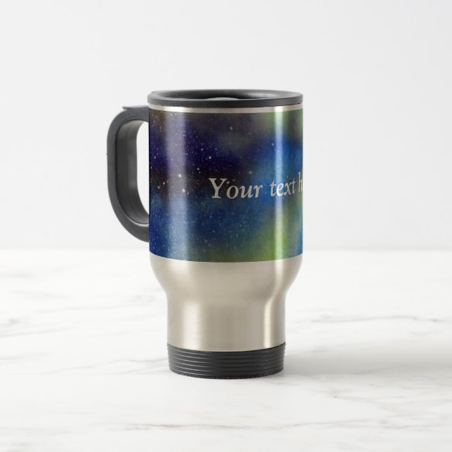 Galaxy Stainless Steel 444 ml Reise/Tasse Reisebecher (Vorderseite Links)