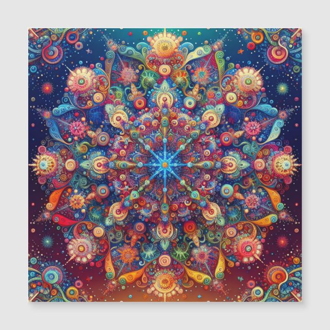 GALAXY STAR MAGNETKARTE (Vorderseite)