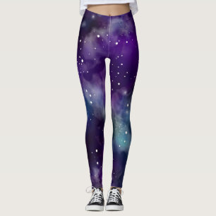 Galaxy Star Universum Himmelskunst Leggings