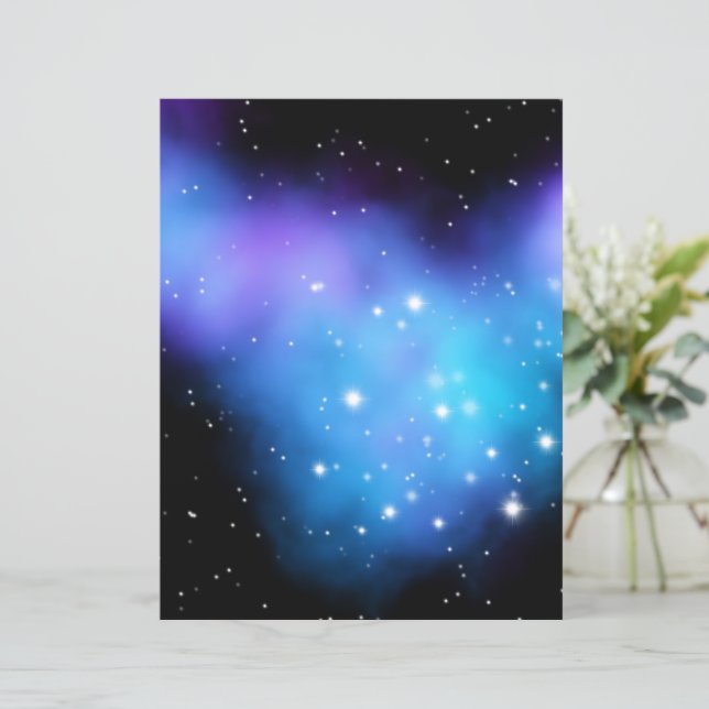 Galaxy Starlight Space Clouds (Stehend Vorderseite)