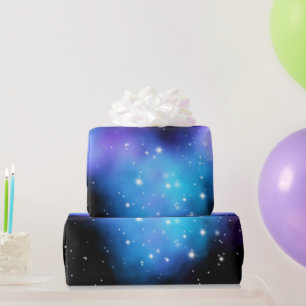Galaxy Starlight Space Clouds Geschenkpapier