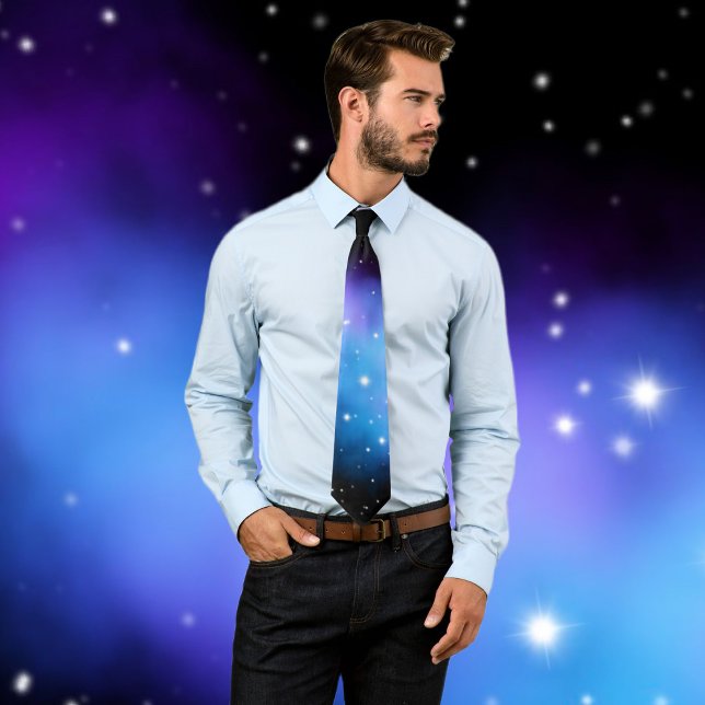 Galaxy Starlight Space Clouds Krawatte (Von Creator hochgeladen)