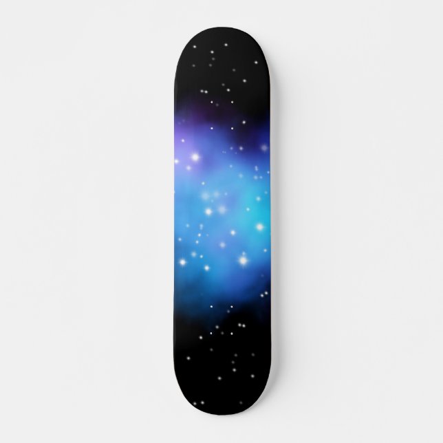Galaxy Starlight Space Clouds Skateboard (Vorne)