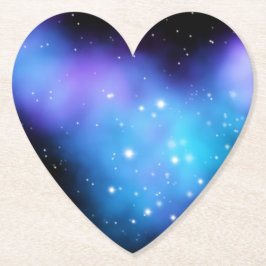 Galaxy Starlight Space Clouds Untersetzer