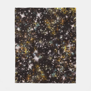 Galaxy Starry Night Fleecedecke