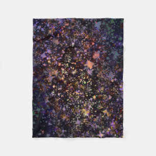 Galaxy Starry Night Throw Blanket - Kosmisches Sta Fleecedecke