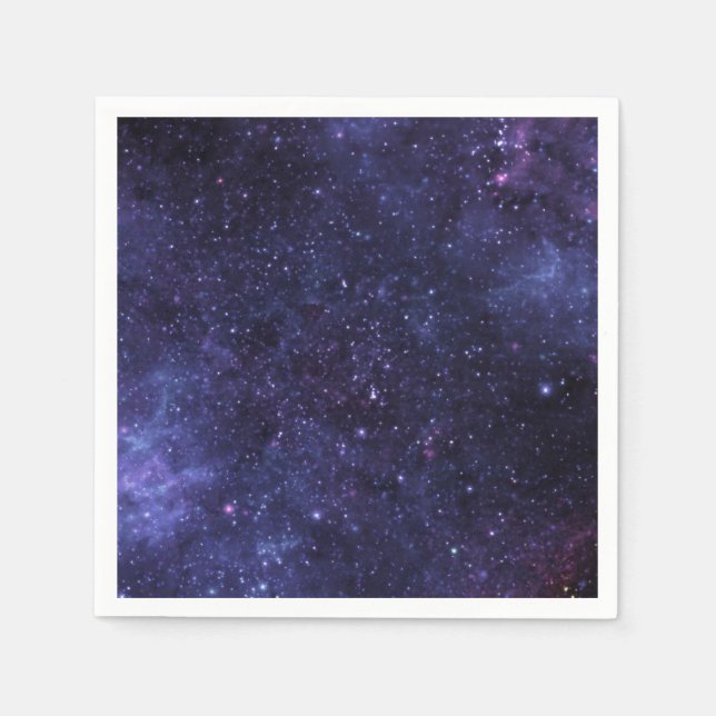 Galaxy und Stars Napkins Serviette (Vorderseite)