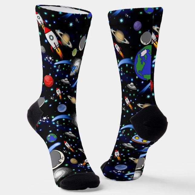 Galaxy Universe Socken (Gewinkelt)