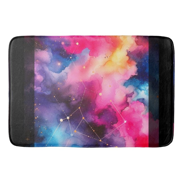 Galaxy Veil Badematte (Vorderseite)