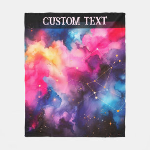 Galaxy Veil Fleecedecke