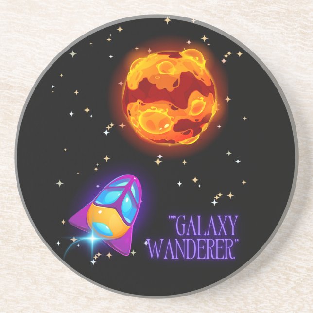 Galaxy Wanderer insulbler Getränkeuntersetzer (Vorne)