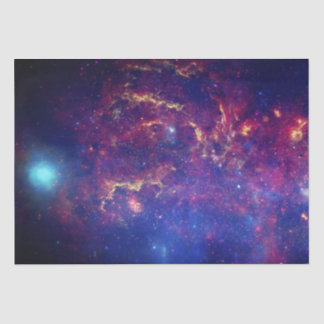 Galaxy Weltraum Sky Sterne Celestial Blue Seidenpapier