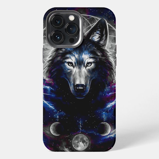 Galaxy Wolf Case-Mate iPhone-Hülle iPhone Hülle (Rückseite)