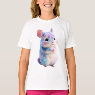 Galaxy Zuckerwatte Chinchilla Kinder T-Shirt