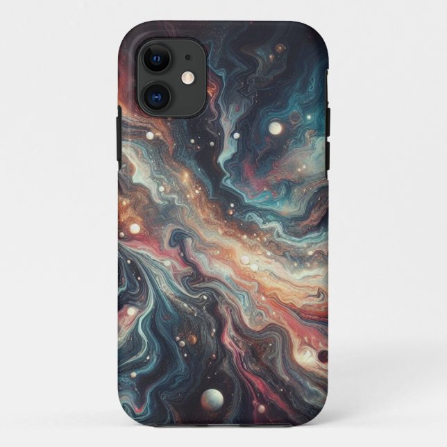 GalaxyGlow Case-Mate iPhone Hülle (Rückseite)