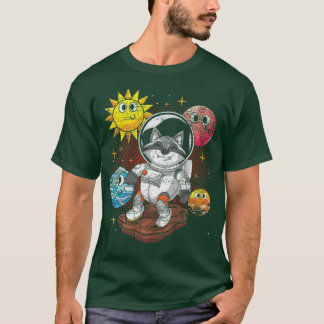 Galay Forest Animal Lover Niedlich Planeten Astron T-Shirt