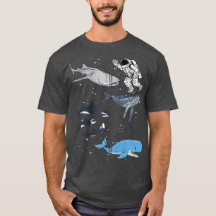Galay Space Whale Shark Beluga T-Shirt