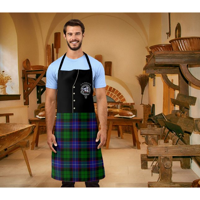 Galbraith Clan Abzeichen & Tartan Kilt Schürze (Von Creator hochgeladen)