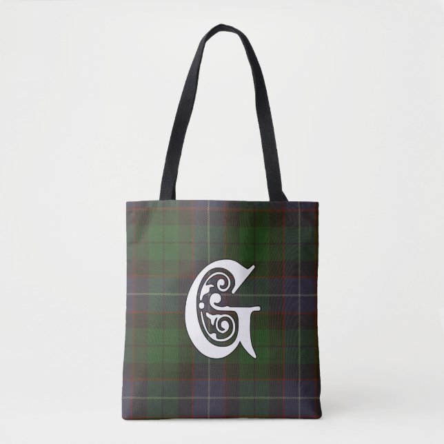 Galbraith Clantartan-Monogramm (Vorderseite)