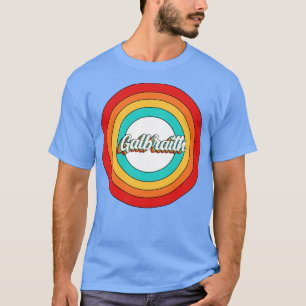 Galbraith Name Shirt Vintag Galbraith Circle