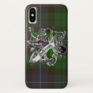 Galbraith Tartan-Löwe iPhone X Hülle
