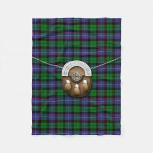 Galbraith Tartan und Sporran Fleecedecke