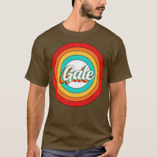 Gale Name Shirt Vintage Gale Kreis