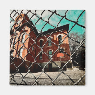 Galena feehan historisches Gebäude Magnet