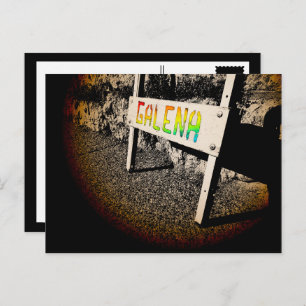 Galena-Gehweg Postkarte
