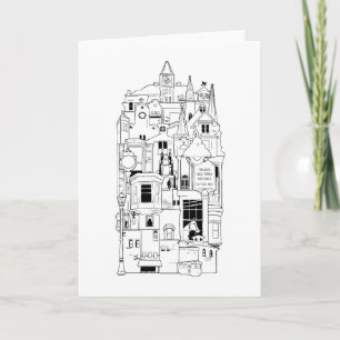 Galena illinois Collage Feiertagskarte