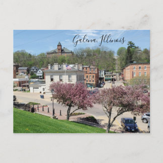 Galena, Illinois Keepake Memorabilia Postkarte