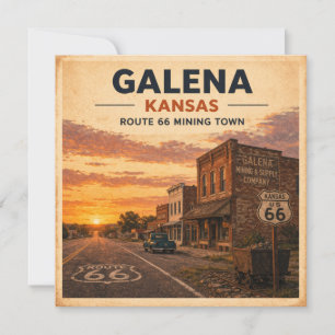 Galena Kansas Route 66 Bergbaustadt Schreibwaren