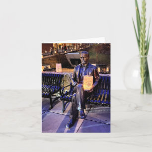 Galena-Leuchtturmbank Feiertagskarte